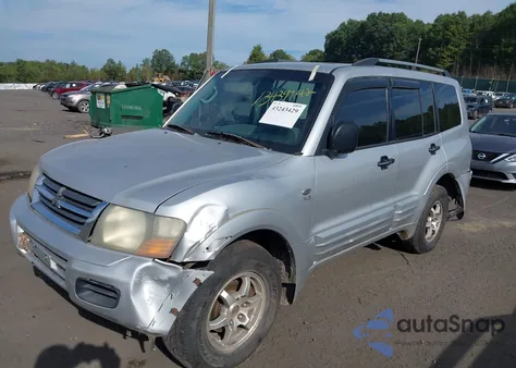 2002 Mitsubishi Montero Xls z USA, uszkodzony, nr VIN JA4MW31R92J056556